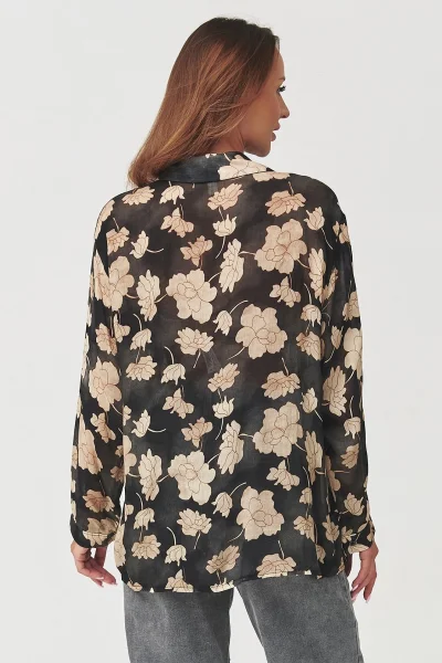 Halenka C5 - béžová - Béžová