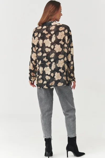 Halenka C5 - béžová - Béžová