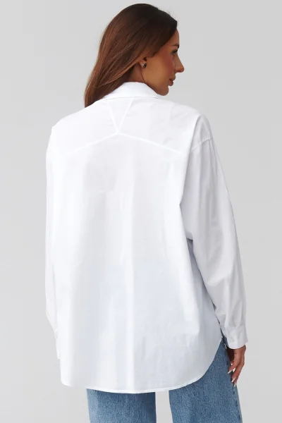 Dámská košile C46 - bílá - Bílá