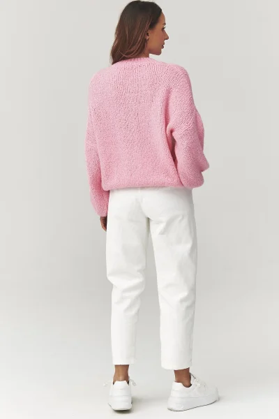 Dámské manšestrové kalhoty C33 - ecru - Ecru