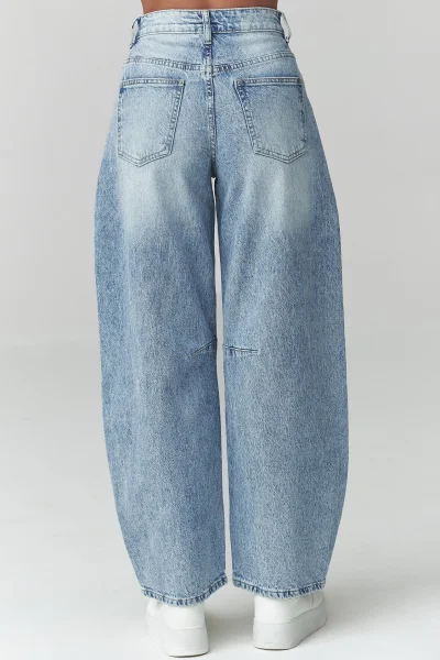 Dámské džíny C50 - sv. modrá - Světle modrá