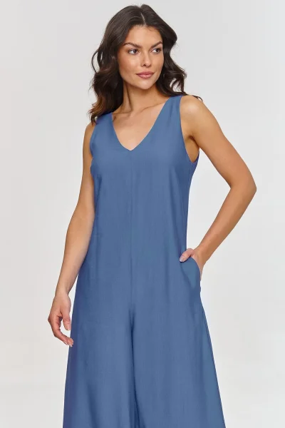 Dámský overal M882 modrý - Modrá