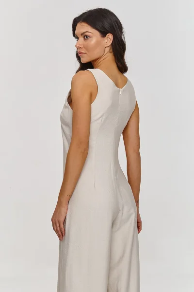 Dámský overal M882 světle béžový - Světle béžová