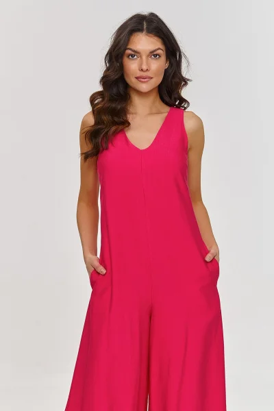 Dámský overal M882 Růžový - Růžová