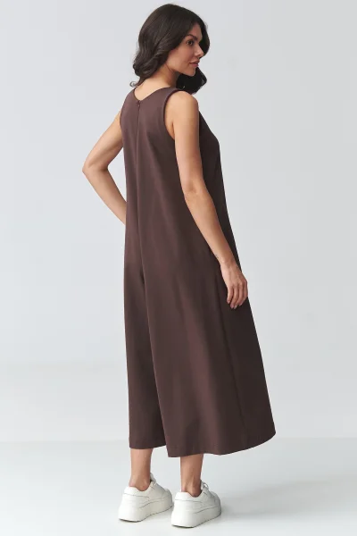 Dámský overal M919 - tm. hnědý - Tmavě hnědá