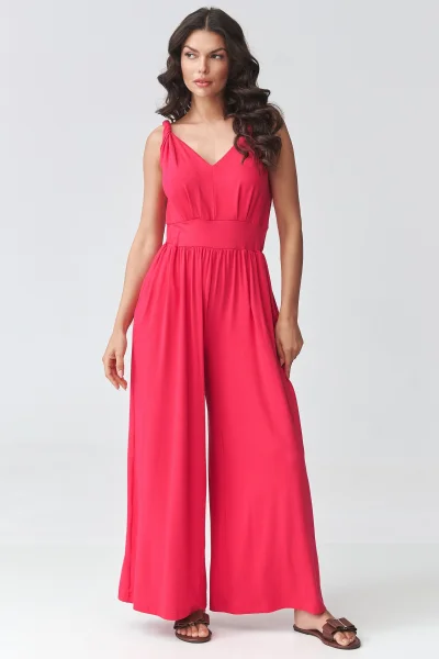 Dámský overal M925 - malinově červený - Malinově červená