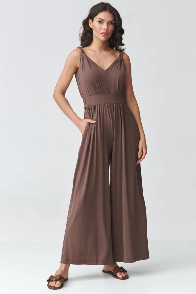 Dámský overal M925 - hnědý - Hnědá