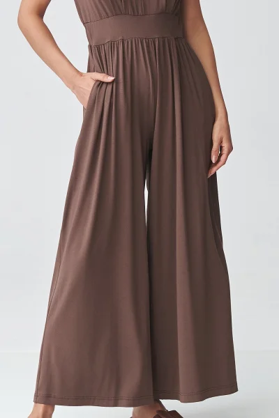 Dámský overal M925 - hnědý - Hnědá