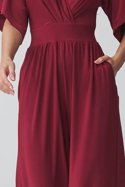 Dámský overal M939 - bordó - Bordó