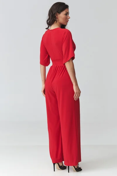 Dámský overal M939 - červený - Červená