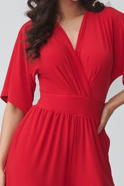 Dámský overal M939 - červený - Červená