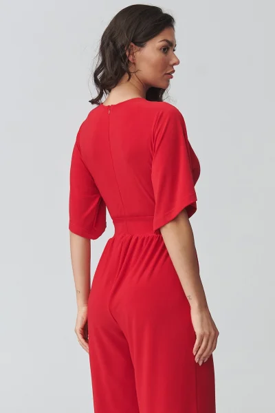 Dámský overal M939 - červený - Červená