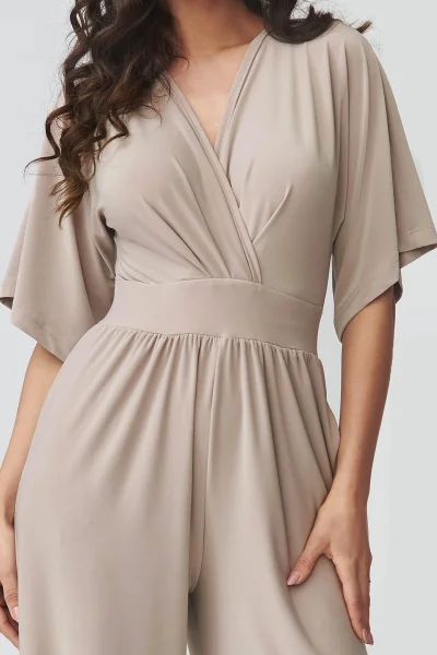 Dámský overal M939 - světle béžový - Světle béžová