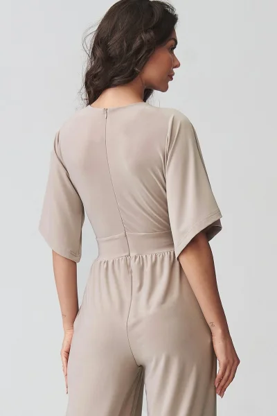 Dámský overal M939 - světle béžový - Světle béžová