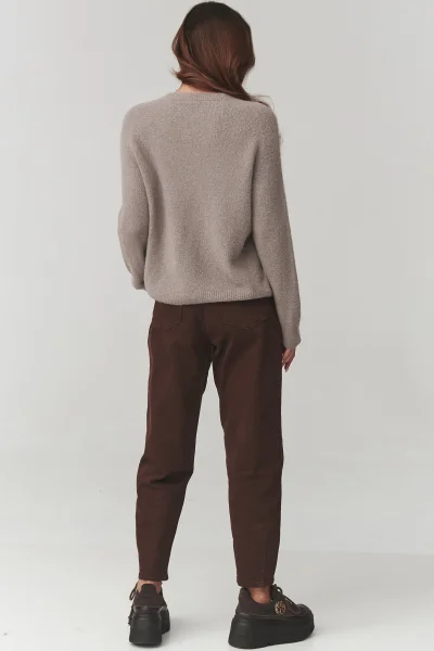 Dámský svetr C21 - cappuccino - Cappucino