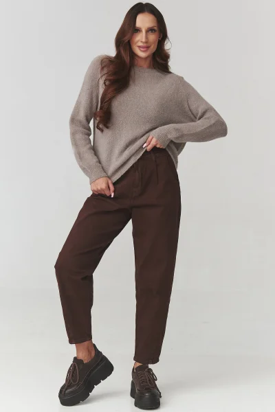 Dámský svetr C21 - cappuccino - Cappucino