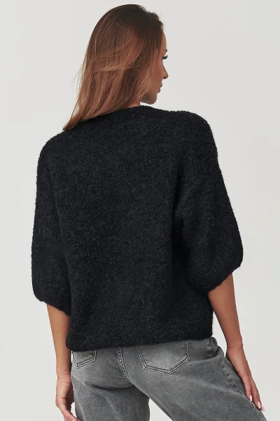 Dámský svetr C8 - černý - Černá