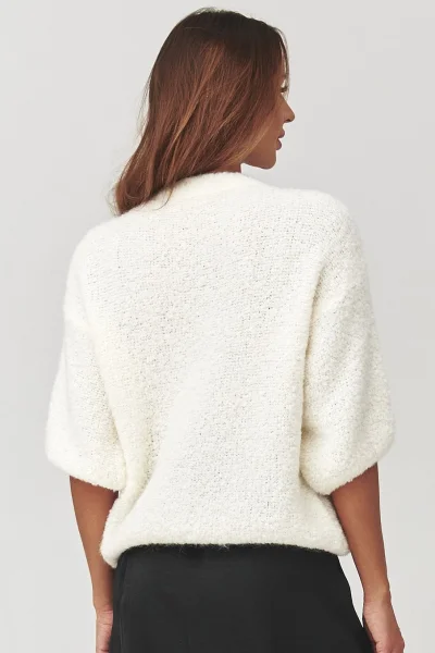 Dámský svetr C8 - ecru - Ecru