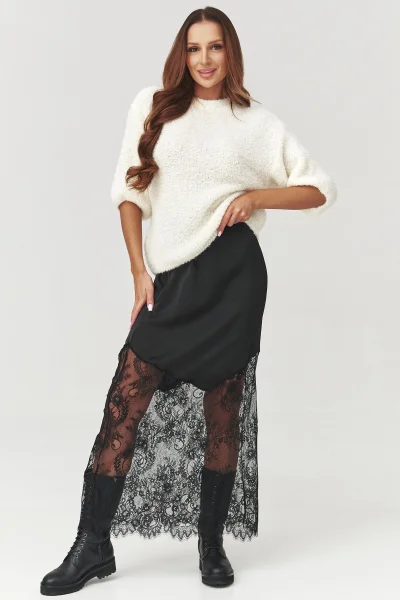 Dámský svetr C8 - ecru - Ecru