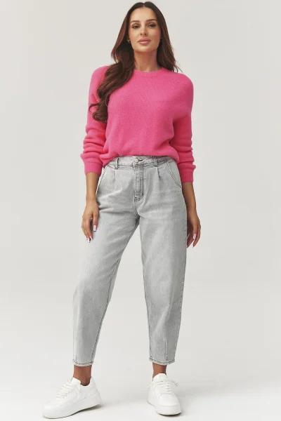 Dámský svetr C40 - růžová - Růžová