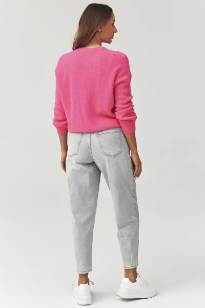 Dámský svetr C40 - růžová - Růžová