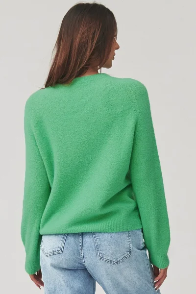 Dámský svetr C40 - zelená - Zelená