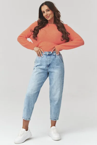 Dámský svetr C40 - korálová - Korálová