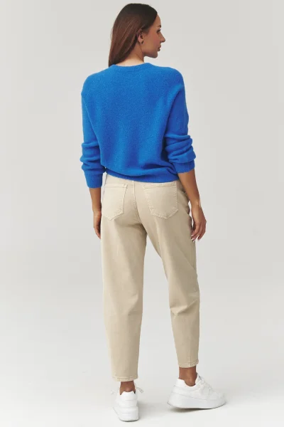 Dámský svetr C40 - modrá - Modrá