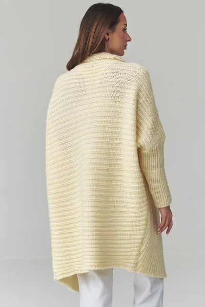 Dámský kardigan S173 - sv. žlutý - Světle žlutá