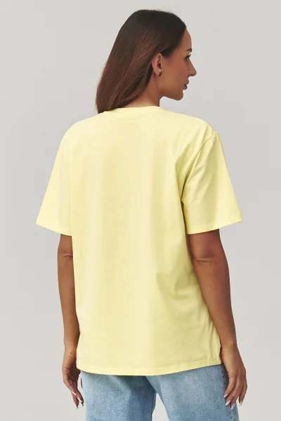 Dámské triko C41 - žluté - Žlutá