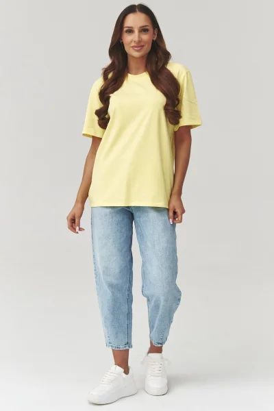 Dámské triko C41 - žluté - Žlutá