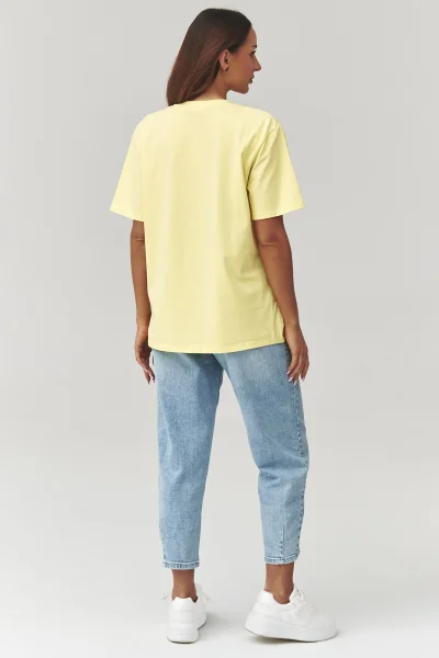Dámské triko C41 - žluté - Žlutá