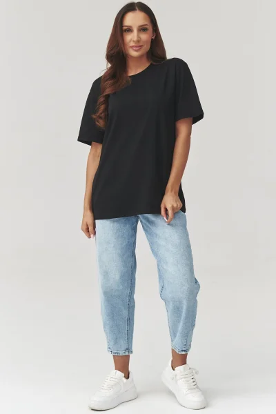 Dámské triko C41 - černé - Černá