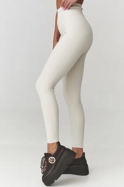 Legíny C30 - krémové - Krémová