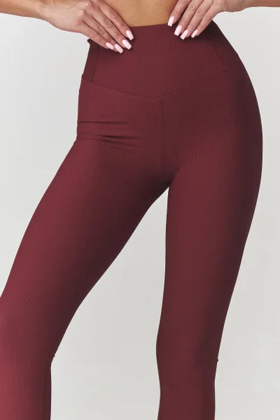 Legíny C30 - bordó - Bordó