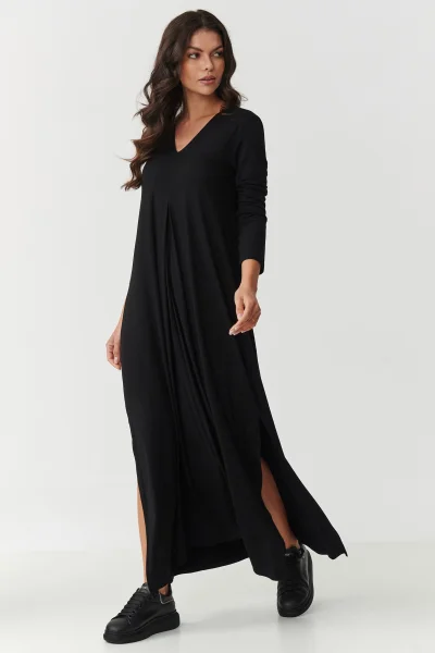 BLA Volnočasové šaty M895 černé - Černá