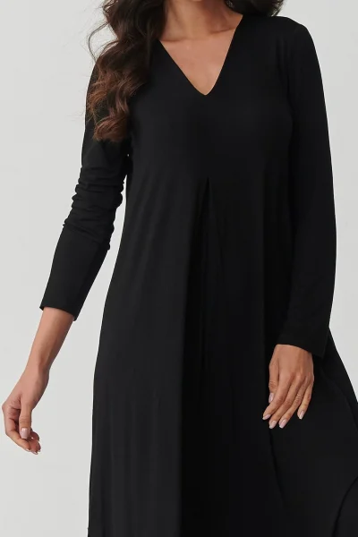 BLA Volnočasové šaty M895 černé - Černá