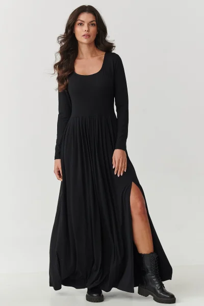 BLA Volnočasové šaty M896 černé - Černá