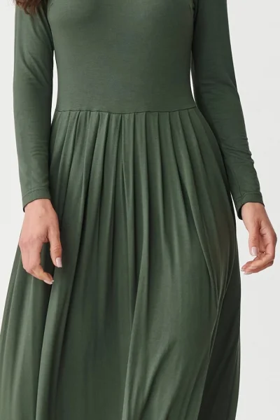 KHA Volnočasové šaty M896 khaki - Khaki