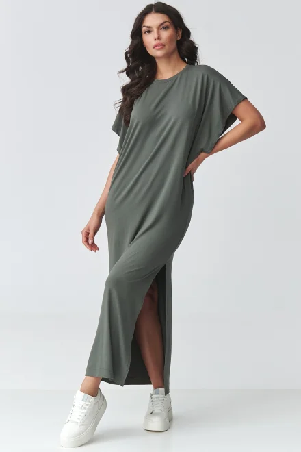 Volnočasové šaty M927 - khaki - Khaki