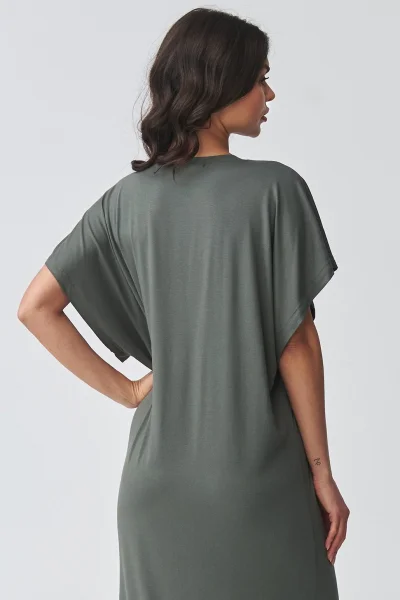 Volnočasové šaty M927 - khaki - Khaki