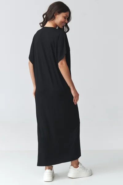 Volnočasové šaty M927 - černé - Černá