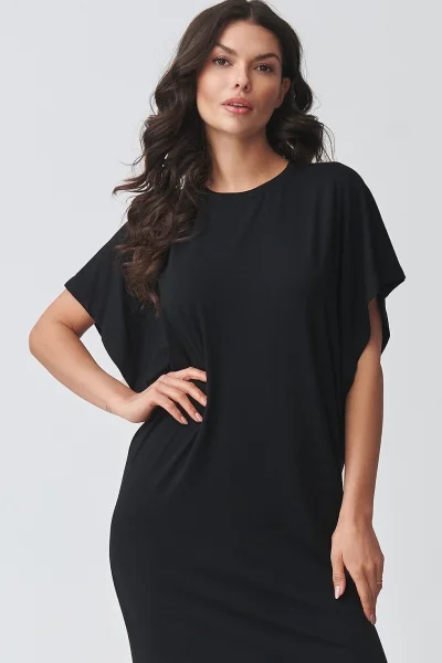 Volnočasové šaty M927 - černé - Černá