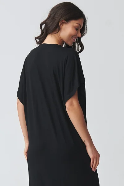 Volnočasové šaty M927 - černé - Černá