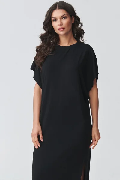 Volnočasové šaty M927 - černé - Černá