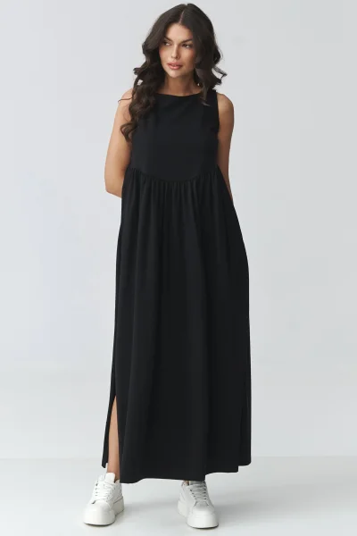 Volnočasové šaty M932 - černé - Černá