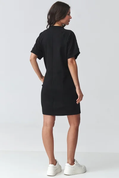 Krátké dámské šaty M920 - černé - Černá