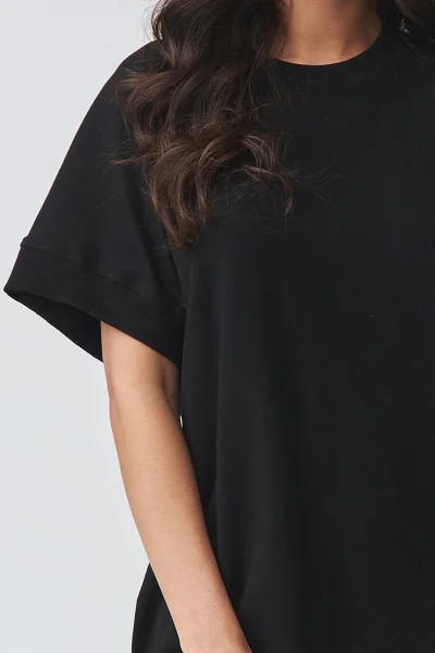 Krátké dámské šaty M920 - černé - Černá