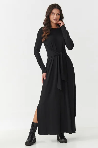 BLA Klasické šaty M894 černé - Černá