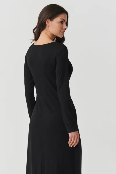 BLA Klasické šaty M894 černé - Černá